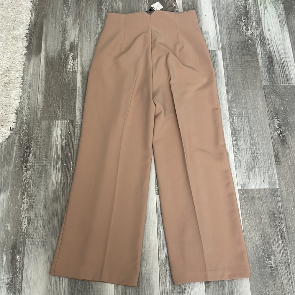 Zara Wide Leg Pintuck Pants - Picture 13 of 14